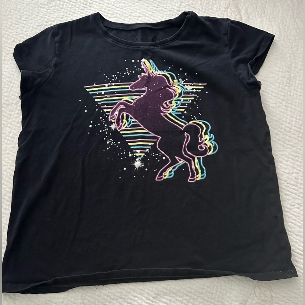 🎁The Children's Place Girls Short Sleeve Shirt- Size XL🎁